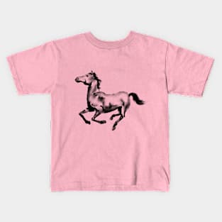 Running Horse Kids T-Shirt